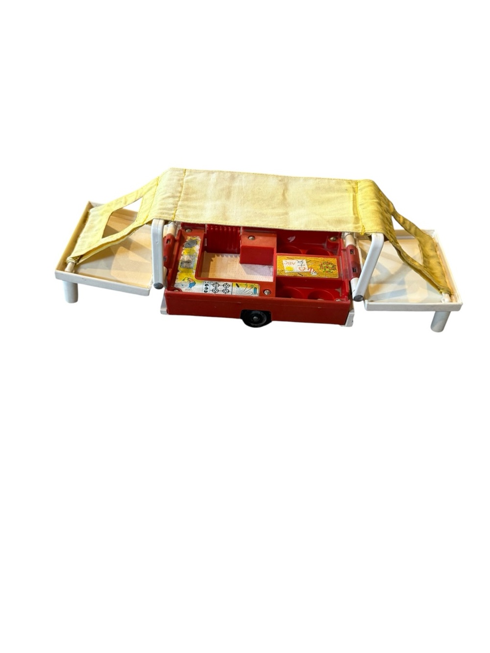 Vintage fisher price pop up camper toy